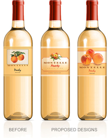 graphic design - label design