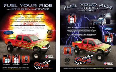 graphic design - magazine ad design