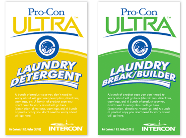 graphic design - label design