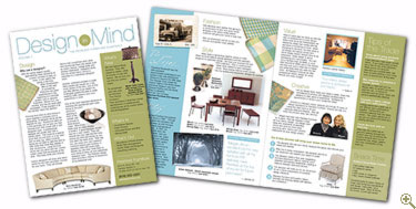 graphic design - newsletter design