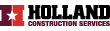 Holland Construction Services Logo Design