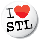 St. Louis MO Saint Louis Missouri button