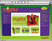web design St. Louis MO child product