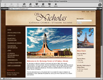 website design church