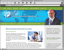 web design sample BAC