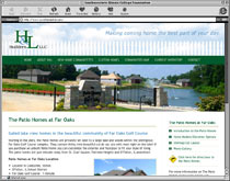 website design real estate housing