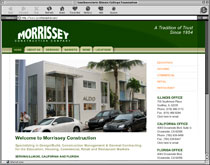 web design St. Louis MO construction