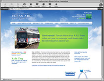 st. louis web design for clean air